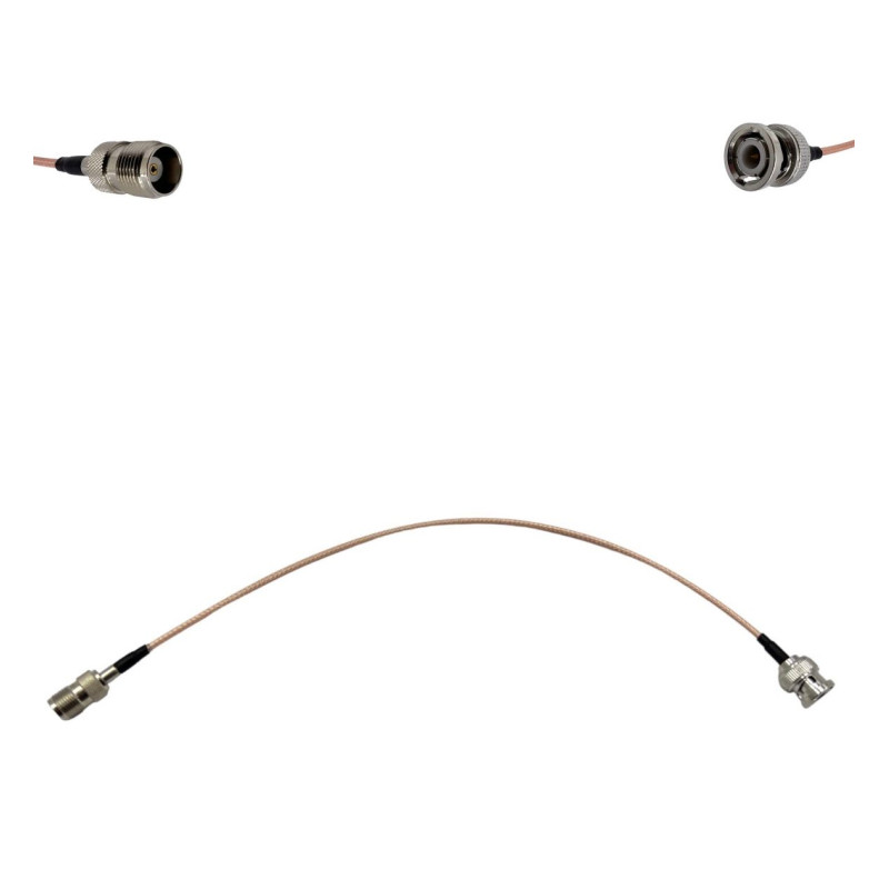 Пігтейл BNC-Male - TNC-Female ВЧ кабель перехідник RG316 довжина 30 см