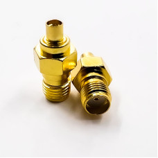 Перехідник MMCX-Female - SMA-Female (конектор папа - мама) Перехідник MMCX-Female - SMA-Female (конектор папа - мама)