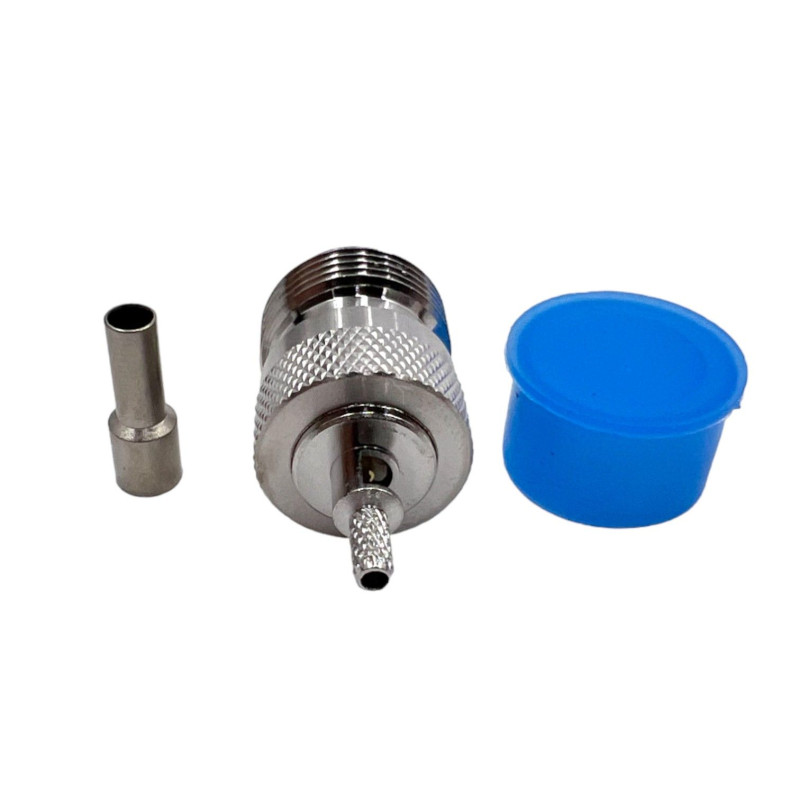 Роз'єм N-Type-Female на кабель RG316 під обтиск