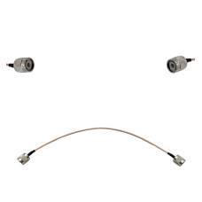 Пігтейл TNC-Male - TNC-Male ВЧ кабель перехідник RG316 довжина 30 см Пігтейл TNC-Male - TNC-Male ВЧ кабель перехідник RG316 довжина 30 см