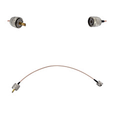 Пігтейл UHF-Male - TNC-Male ВЧ кабель перехідник RG316 довжина 30 см