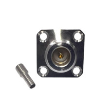 Роз'єм N-Type-Female мама на кабель RG316 фланцевий