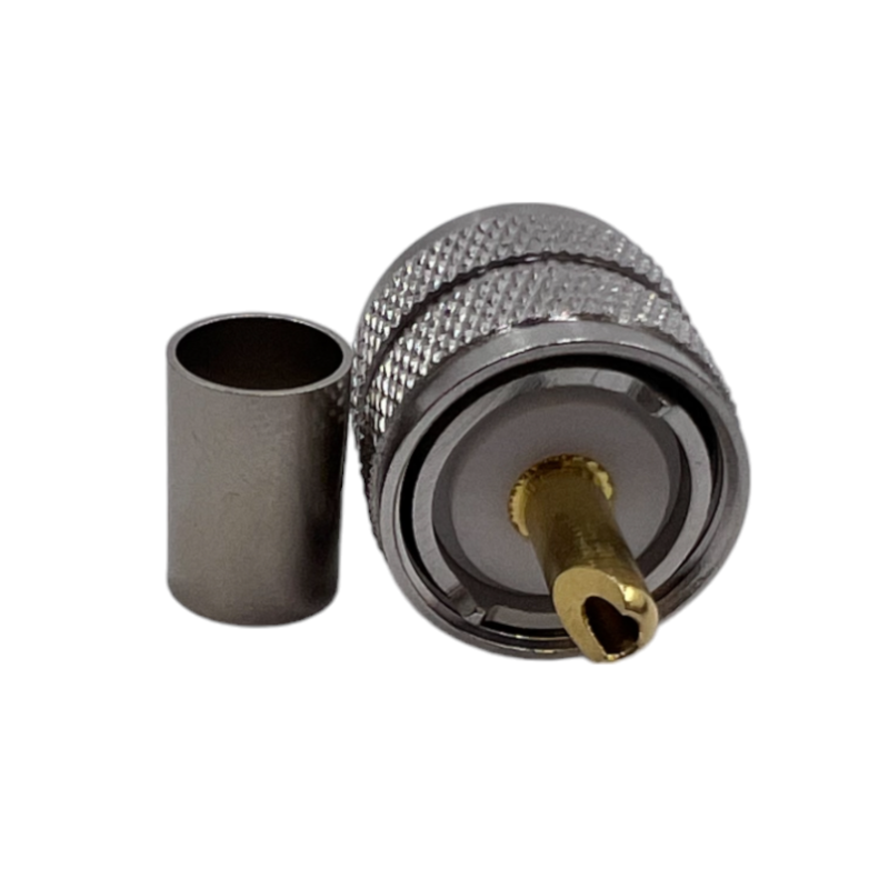 Разъем UHF-male (PL259) на кабель 5D-FB