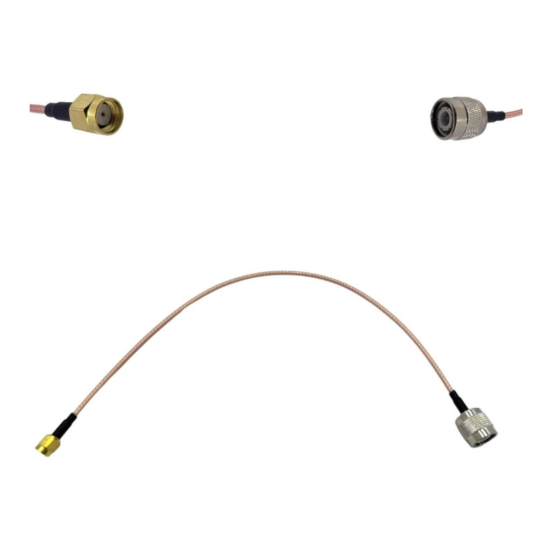 Пігтейл RP-SMA-Male - TNC-Male ВЧ кабель перехідник RG316 довжина 30 см