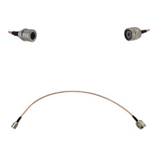 Пігтейл QMA-Male - TNC-Male ВЧ кабель перехідник RG316 довжина 30 см Пігтейл QMA-Male - TNC-Male ВЧ кабель перехідник RG316 довжина 30 см