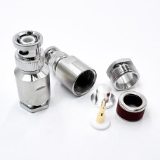 Роз'єм BNC-Male на кабель RG-213 під пайку Роз'єм BNC-Male на кабель RG-213 під пайку