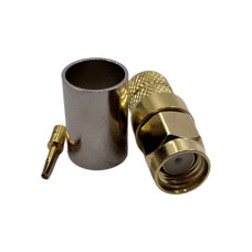 Роз'єм RP-SMA-male на кабель 5D-FB Роз'єм RP-SMA-male на кабель 5D-FB