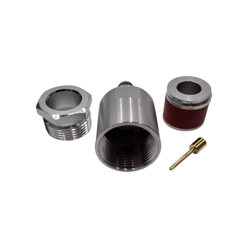 Роз'єм SMA-Female на кабель RG-8/LMR400 під пайку