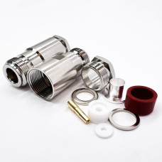 Роз'єм N-Type-Female на кабель RG-213 під пайку Роз'єм N-Type-Female на кабель RG-213 під пайку