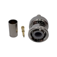 Роз'єм BNC-Male на кабель RG223 під обтиск