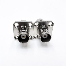 Перехідник BNC-Female - BNC-Female (конектор мама - мама) фланцевий Перехідник BNC-Female - BNC-Female (конектор мама - мама) фланцевий