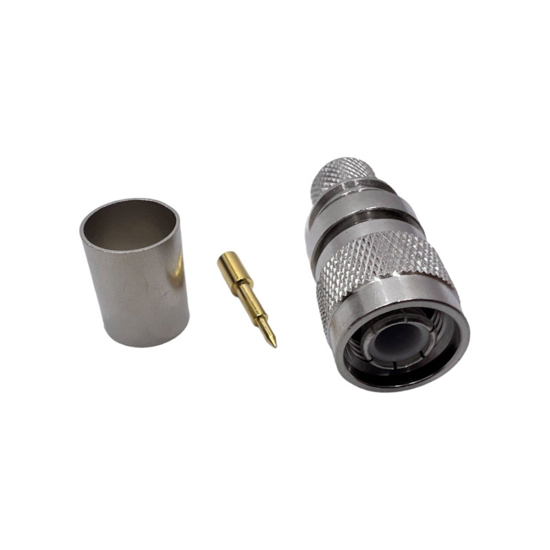 Роз'єм TNC-Male на кабель RG-213 під обтиск