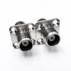 Перехідник TNC-Female - TNC-Female (конектор мама - мама) фланцевий Перехідник TNC-Female - TNC-Female (конектор мама - мама) фланцевий