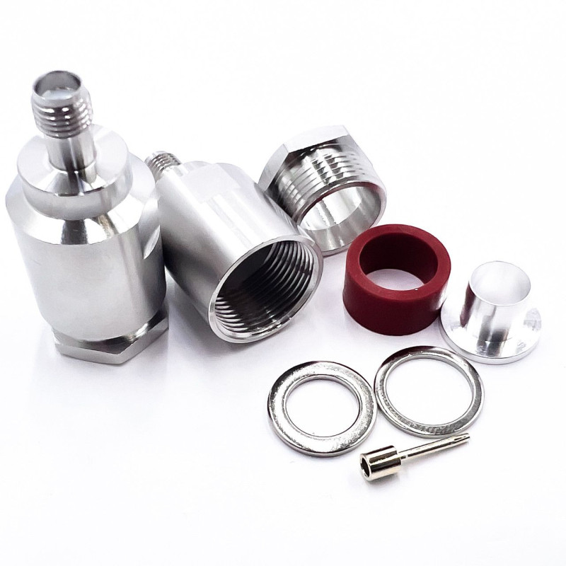 Роз'єм SMA-Female на кабель RG-213 під пайку