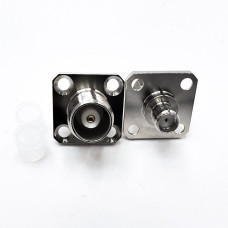 Перехідник TNC-Female - SMA-Female (конектор мама - мама) фланцевий