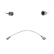 Пігтейл BNC-Male - N-Type-Male ВЧ кабель перехідник RG316 довжина 30 см