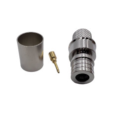 Разъем QMA-Male на кабель RG-213 под обжим Разъем QMA-Male на кабель RG-213 под обжим