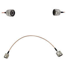 Пігтейл TNC-Male - N-Type-Male ВЧ кабель перехідник RG316 довжина 30 см