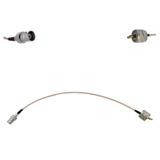 Пігтейл UHF-Male - BNC-Female ВЧ кабель перехідник RG316 довжина 30 см Пігтейл UHF-Male - BNC-Female ВЧ кабель перехідник RG316 довжина 30 см
