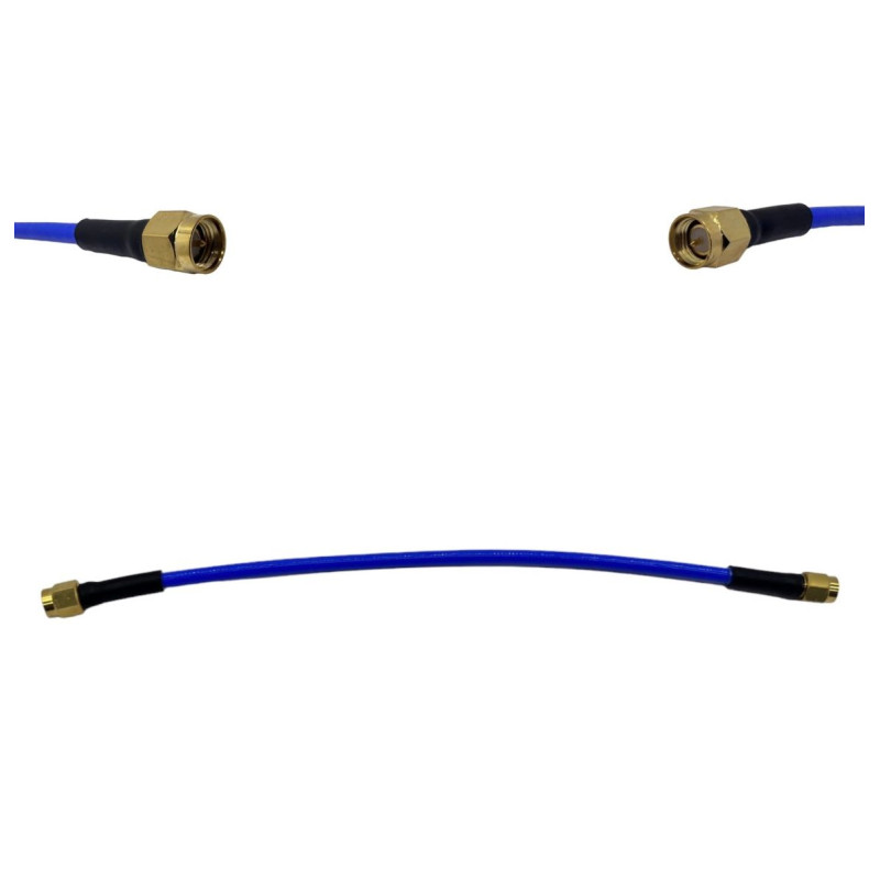 Пігтейл SMA-Male - SMA-Male ВЧ кабель перехідник RG402 довжина 20 см