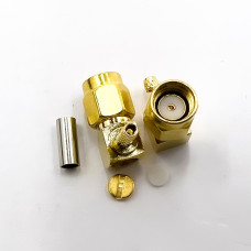 Разъем RP-SMA-Female на кабель RG174 под обжим