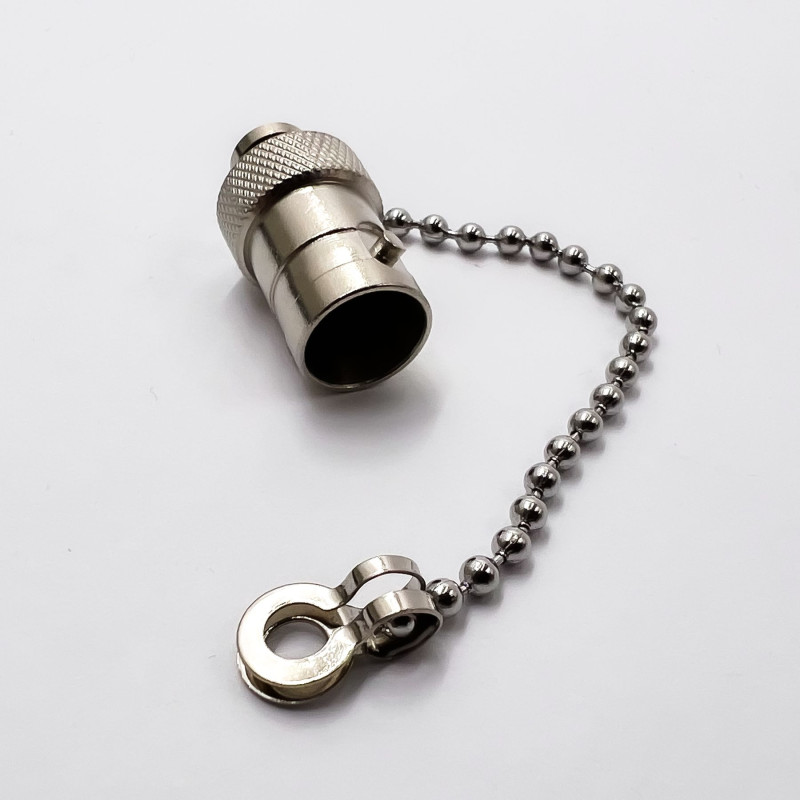 Металевий ковпачок BNC - Female мама для конектора BNC - Male тато