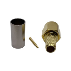 Роз'єм SMA-Male на кабель RG223 під обтиск