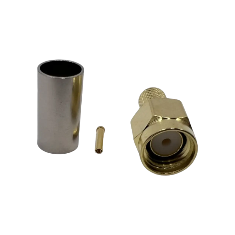 Роз'єм RP-SMA-Male на кабель RG223 під обтиск