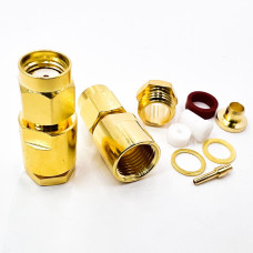 Роз'єм RP-SMA-Male на кабель RG-58 під пайку