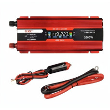 Перетворювач напруги з 12V на 220V, 2000W, з LCD дисплеєм, KC-2000D / Інвертор автомобільний Перетворювач напруги з 12V на 220V, 2000W, з LCD дисплеєм, KC-2000D / Інвертор автомобільний