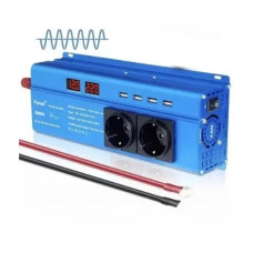 Інвертор 12V-220 "FOVAL 3000W", перетворювач напруги 12V-220V (Чиста Синусоїда, 3000Вт) для побутової техніки Інвертор 12V-220 "FOVAL 3000W", перетворювач напруги 12V-220V (Чиста Синусоїда, 3000Вт) для побутової техніки
