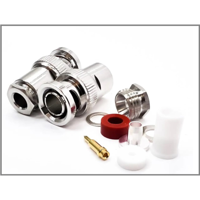 Роз'єм BNC-Male на кабель RG-58 під пайку