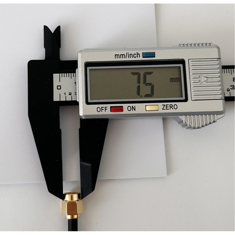 Пігтейл SMA-Male - SMA-Female ВЧ кабель перехідник RG316 довжина 30 см