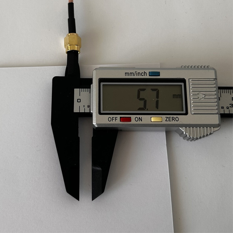 Пигтейл SMA-Male – SMA-Female ВЧ кабель-переходник RG316, длина 30 см.