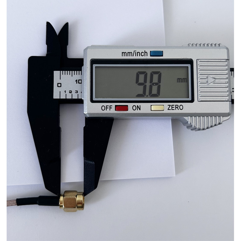 Пігтейл SMA-Male - SMA-Male ВЧ кабель перехідник RG316 довжина 30 см