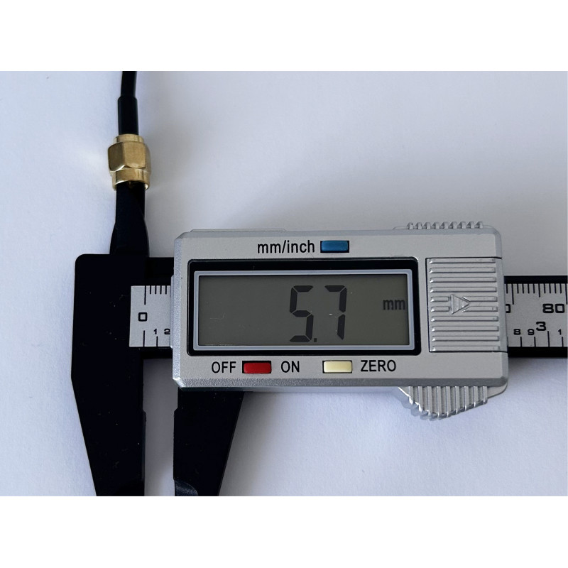 Пігтейл SMA-Male - SMA-Male ВЧ кабель перехідник RG316 довжина 30 см