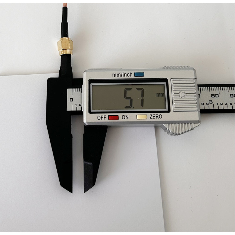 Пігтейл SMA-Male 90° - SMA Male ВЧ кабель перехідник RG316 довжина 30 см кутовий
