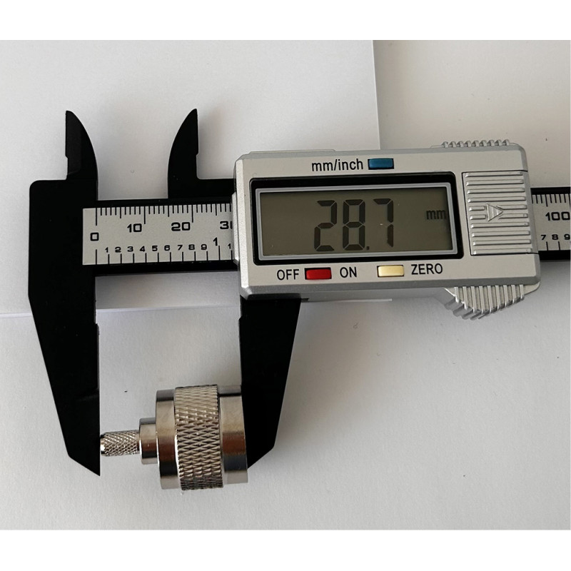 Роз'єм N-Type Male на кабель RG-58 під обтиск