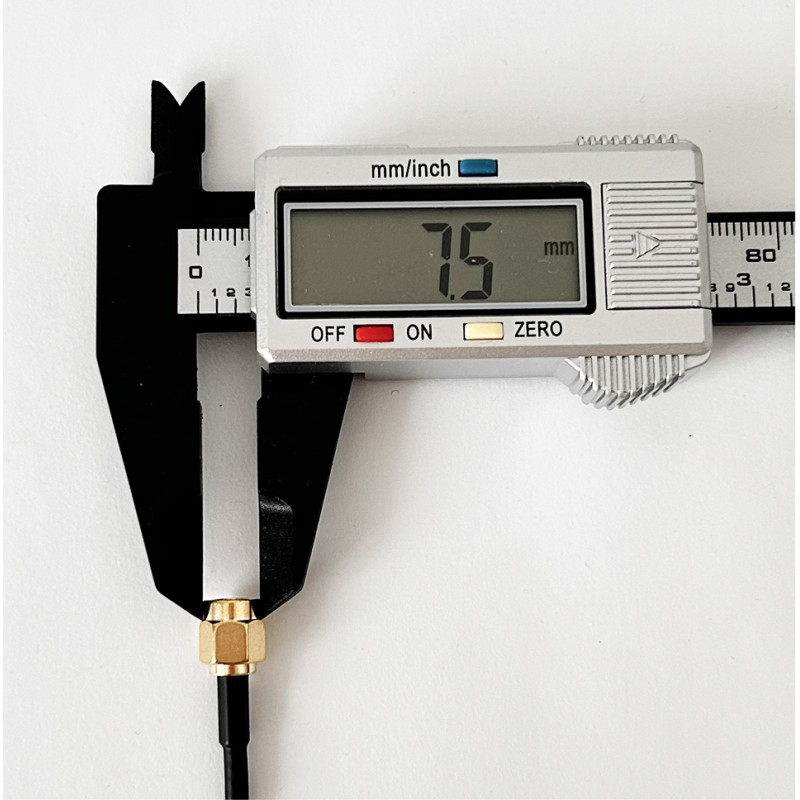 Пигтейл RP-SMA-Male - RP-SMA-Male ВЧ кабель переходник RG316 длинна 30 см