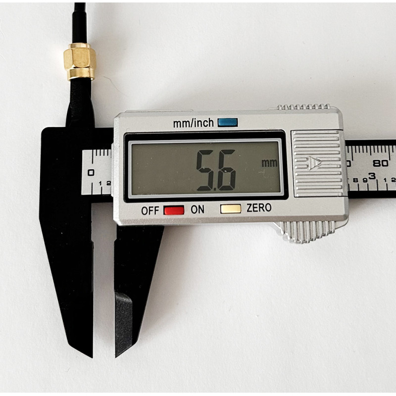 Пігтейл RP-SMA-Male - RP-SMA-Male ВЧ кабель перехідник RG316 довжина 30 см