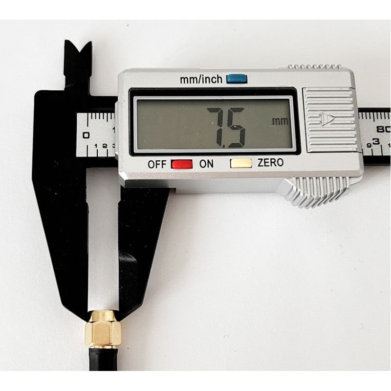 Пігтейл SMA Male - N-Type-Female Flange ВЧ кабель перехідник RG400 довжина 30 см