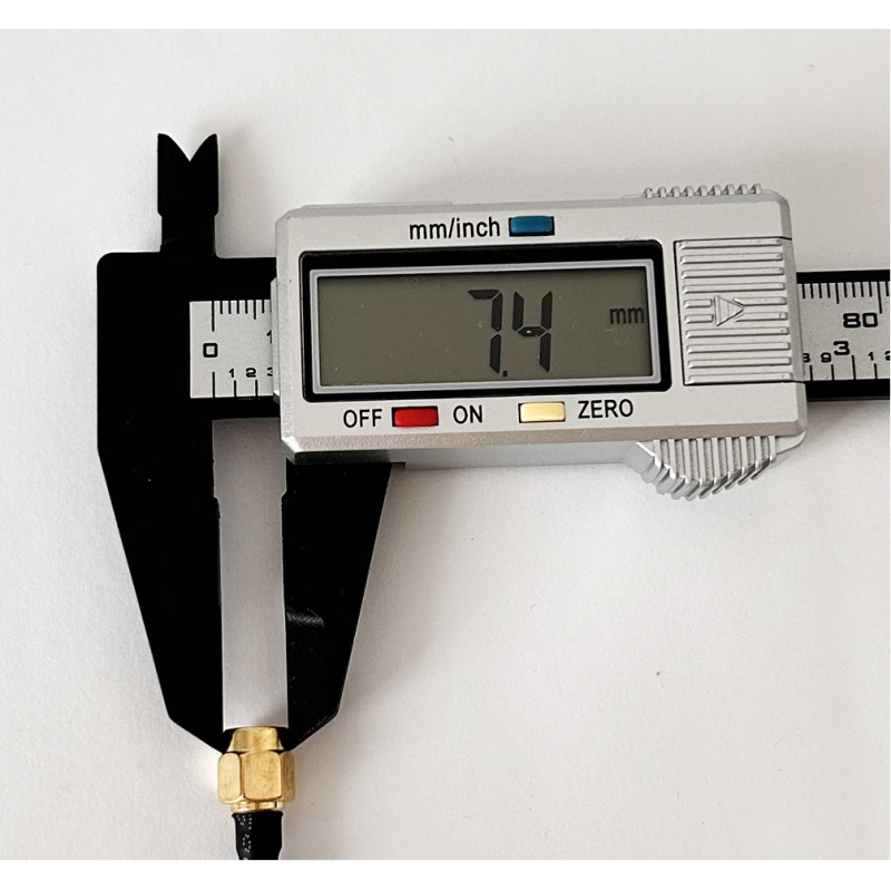 Пігтейл SMA-Male - SMA-Male ВЧ кабель перехідник RG402 довжина 20 см