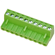 Клеммник винтовой TBW-5.08-K-10P (клеммная колодка, terminal block) Для подключения и фиксации проводов