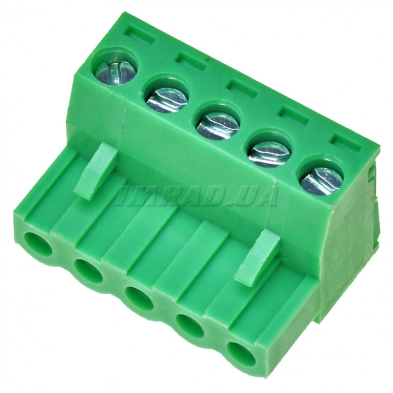 Клеммник винтовой TBW-5.08-K-5P (клеммная колодка, terminal block) Для подключения и фиксации проводов