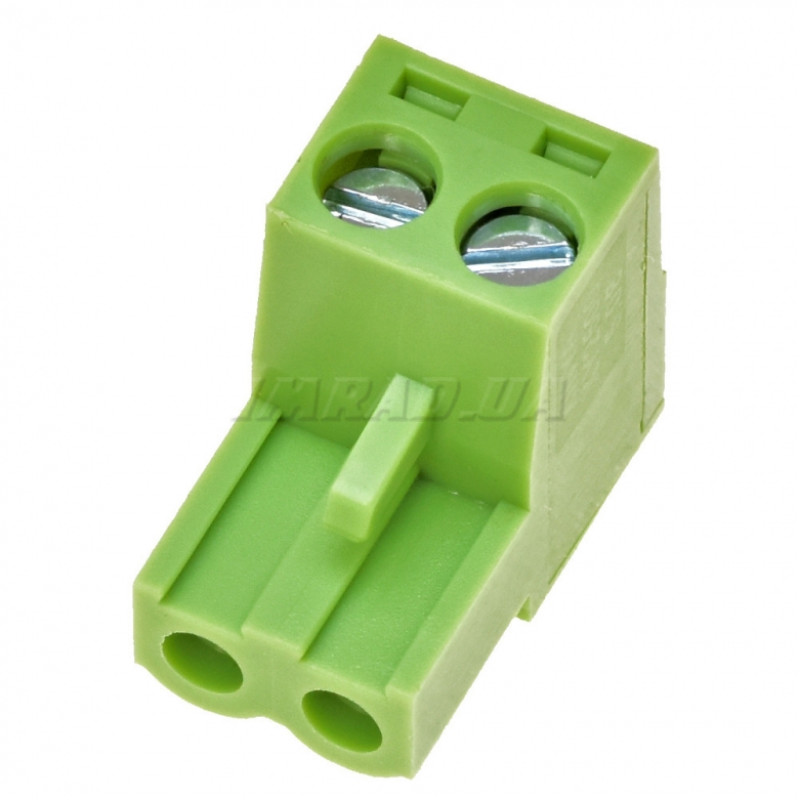 Винтовой клеммник TBW-5.08-K-2P (клеммная колодка) для надежного подключения и фиксации проводов