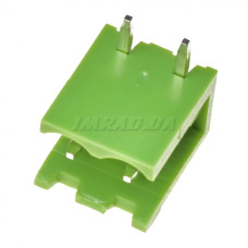 Клемник гвинтовий TBG-5-KB-2P-GN (клемна колодка, terminal block) для підключення та фіксації проводів