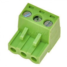 Гвинтовий клемник TBW-5.08-K-3P (клемна колодка) для надійного підключення та фіксації проводів