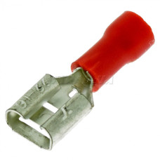 Ножевая клемма ST-005 / R (плоский разъем, faston) для быстрого соединения электропроводки