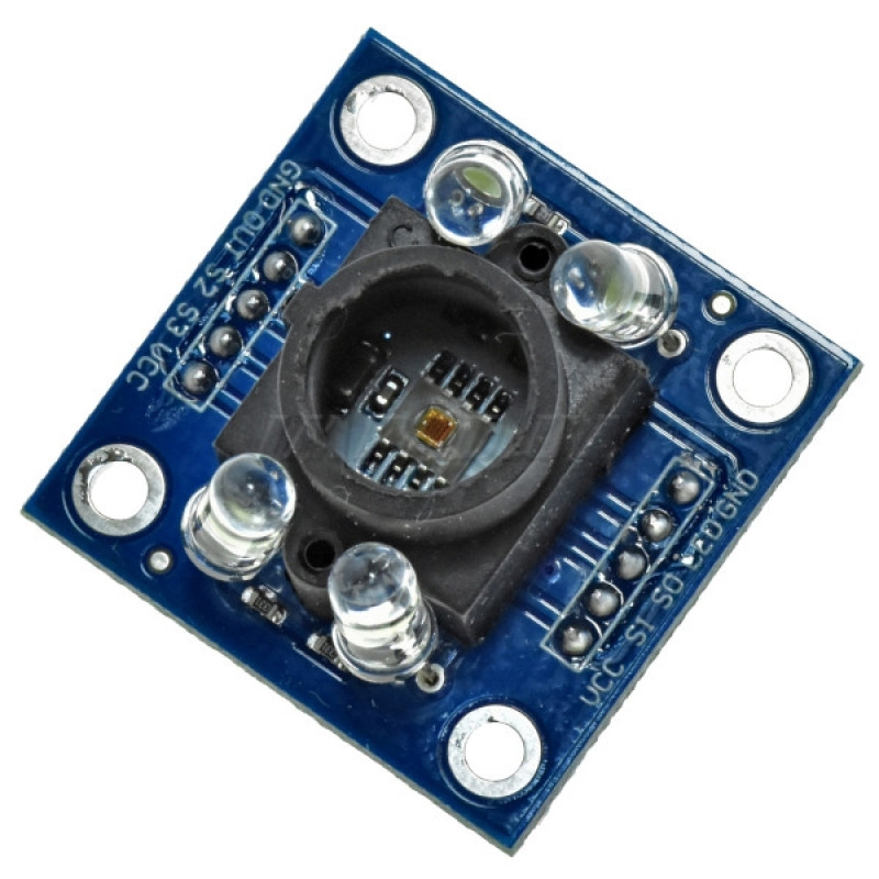 Модуль датчик цвета TCS3200 для ARDUINO для Arduino (датчик / плата расширения) для учебных и DIY проектов