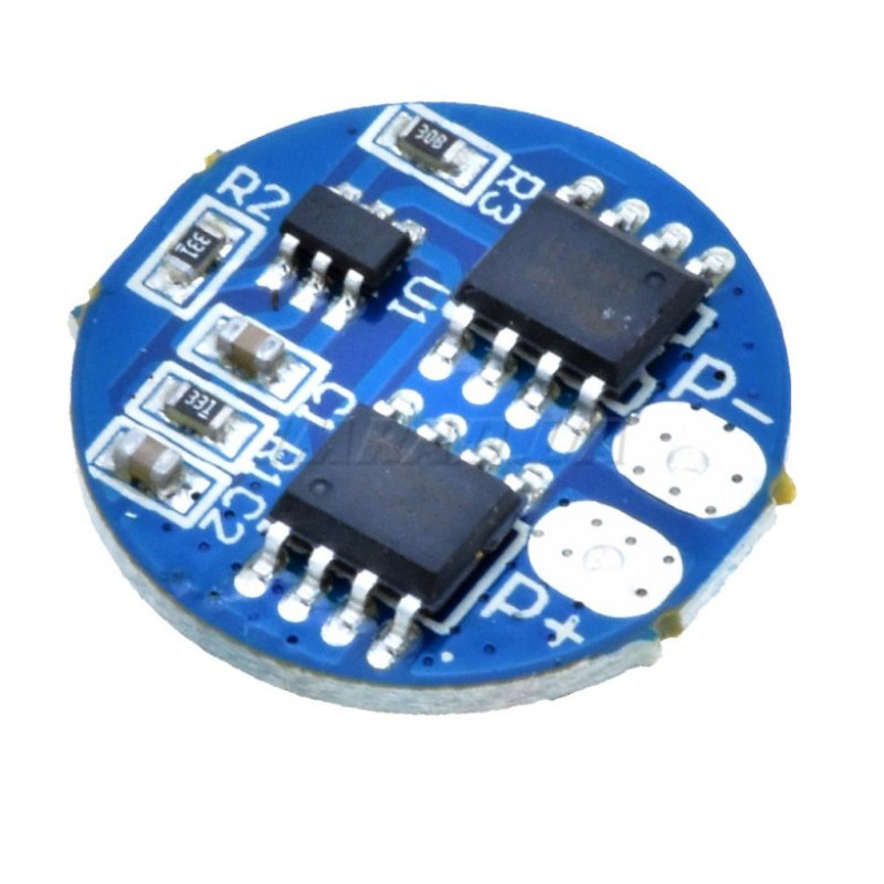 Контролер (балансир) заряду/розряду LiIo батарей BMS 2S 5A для ремонту, складання та обслуговування електроніки